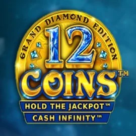 Official Slots logo: 12 Coins Grand Diamond Edition by Wazdan at Yoyo Casino