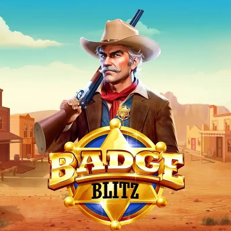 Badge Blitz logo – Slots by Pragmatic Play at Yoyo Casino