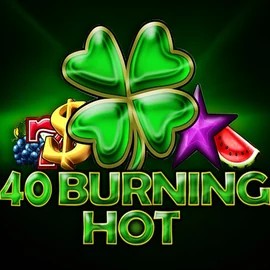 Slots logo of 40 Burning Hot from Amusnet Interactive at Yoyo Casino