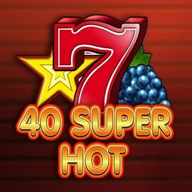 Slots logo of 40 Super Hot from Amusnet Interactive at Yoyo Casino
