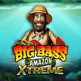 Big Bass Amazon Xtreme online game logo by Pragmatic Play on yoyo-spin.com