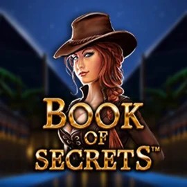 Book of Secrets slot logo by SYNOT Games at Yoyo Casino