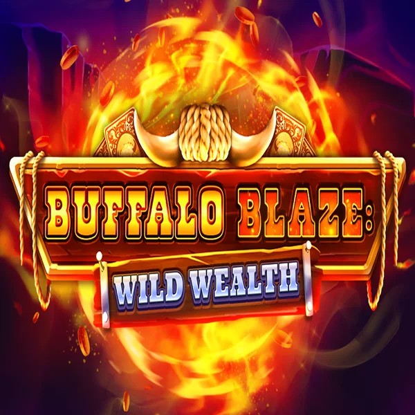 Buffalo Blaze Wild Wealth logo by OctoPlay Yoyo Casino