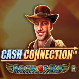 Cash Connection Book Of Ra slot logo by Novomatic at Yoyo Casino