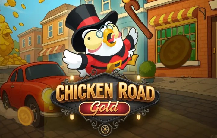 Chicken Road Gold slot icon by InOut, available at Yoyo Casino