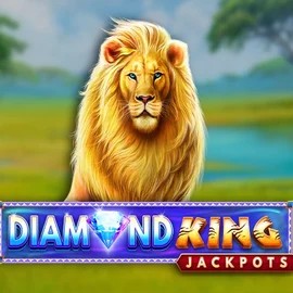 Enjoy Diamond King Jackpots by SpinPlay Games – logo hosted on yoyo-spin.com