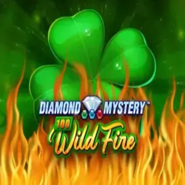Diamond Mystery 100 Wild Fire slot logo by Greentube at Yoyo Casino