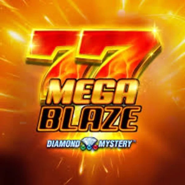 Diamond Mystery Mega Blaze slot logo by Greentube at Yoyo Casino