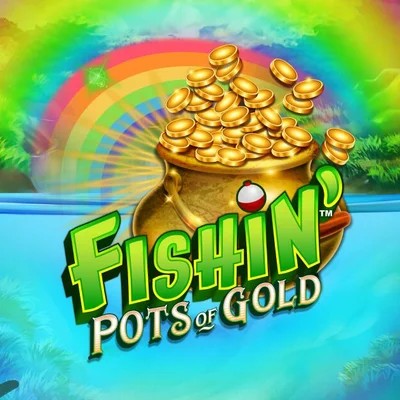 Fishin Pots Of Gold logo by Gameburger Studios Yoyo Casino