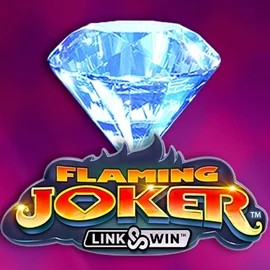 Flaming Joker Link and Win logo by Barstruck at Yoyo Casino