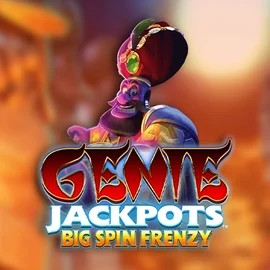 Genie Jackpots: Big Spin Frenzy by Blueprint Gaming, showcased at yoyo-spin.com – game logo