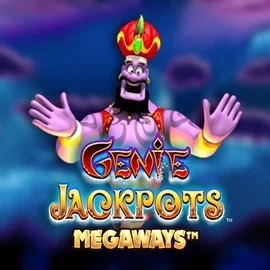Genie Jackpots Megaways by Blueprint Gaming, showcased at yoyo-spin.com – game logo