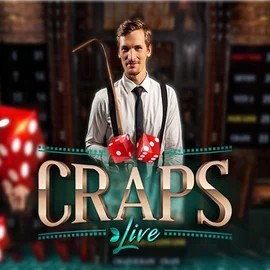 Live Casino logo of Live Craps from Evolution at Yoyo Casino