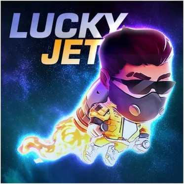 Lucky Jet slot logo by 1win Games at Yoyo Casino