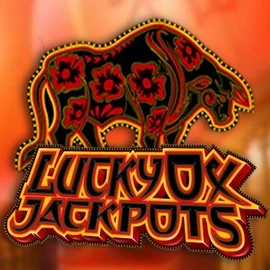 Lucky Ox Jackpots online game logo by Rival on yoyo-spin.com