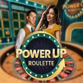 PowerUP Roulette slot logo by Pragmatic Play at Yoyo Casino