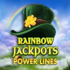 Jackpots logo of Rainbow Jackpots Power Lines from Red Tiger Gaming at Yoyo Casino