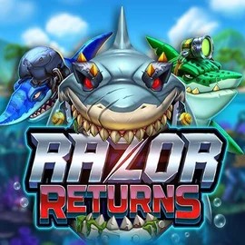 Slots logo of Razor Returns from Push Gaming at Yoyo Casino