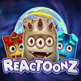Reactoonz logo by Play'n GO Yoyo Casino