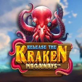 Release the Kraken Megaways logo by Pragmatic Play at Yoyo Casino
