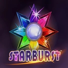 Starburst online game logo by NetEnt on yoyo-spin.com