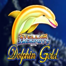 Play the Dolphin Gold with Stellar Jackpots slot by Lightning Box Game on Yoyo Casino