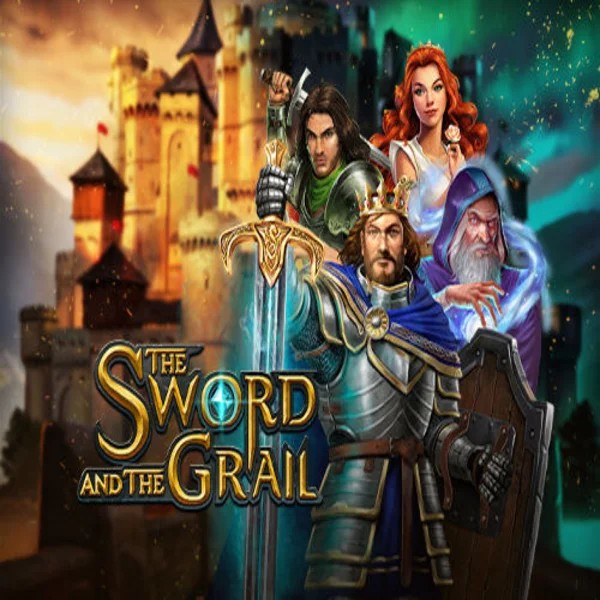 The Sword and the Grail slot visual from Play'n GO available on yoyo-spin.com