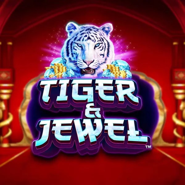 Official Slots logo: Tiger and Jewel by Greentube at Yoyo Casino