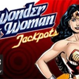 Wonder Woman Jackpots online game logo by Amaya on yoyo-spin.com